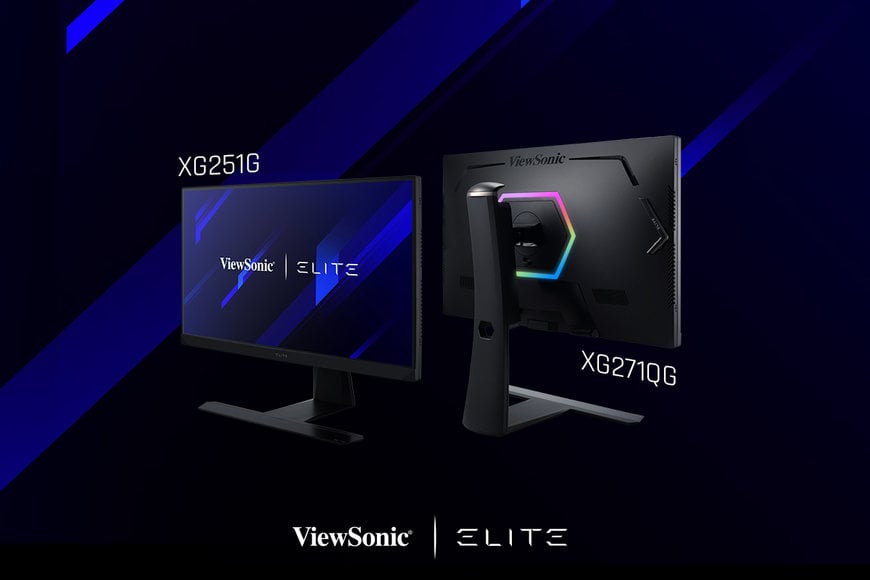 ViewSonic Reveals New ELITE Gaming Monitors with the latest NVIDIA Reflex Technology